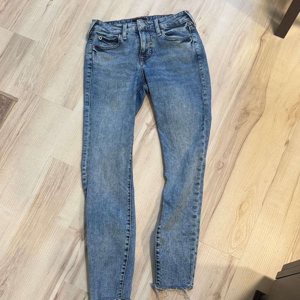 True Religion Women's Skinny Jeans in Blue